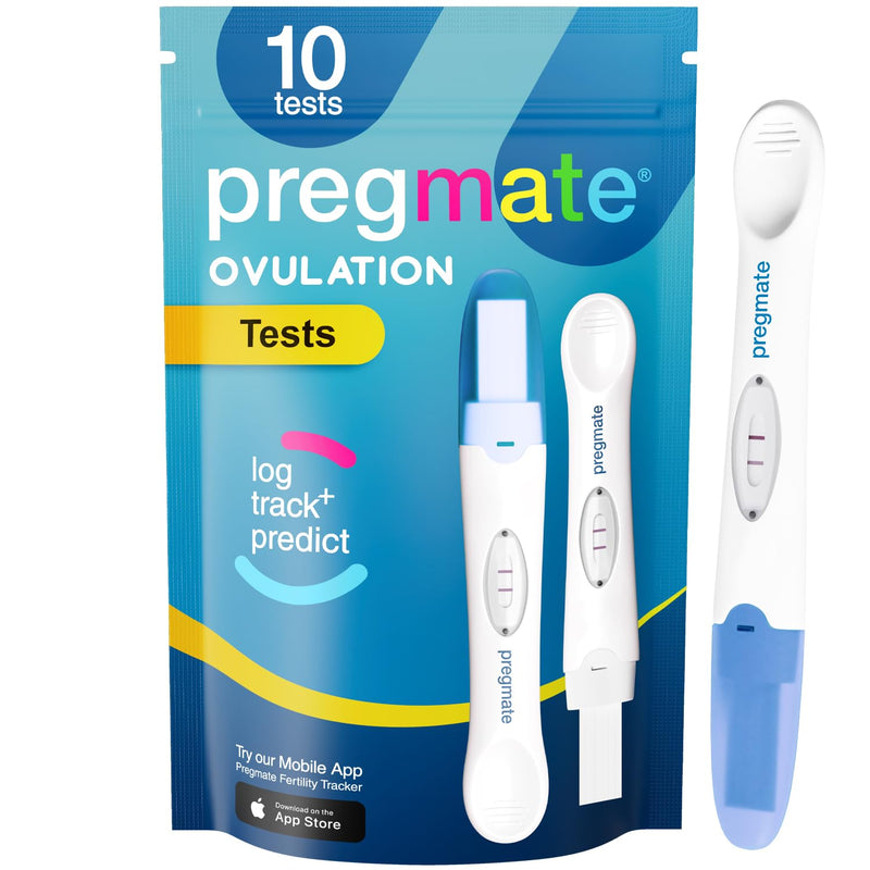 Pregmate Ovulation Midstream Tests (10 Count) - BeesActive Australia