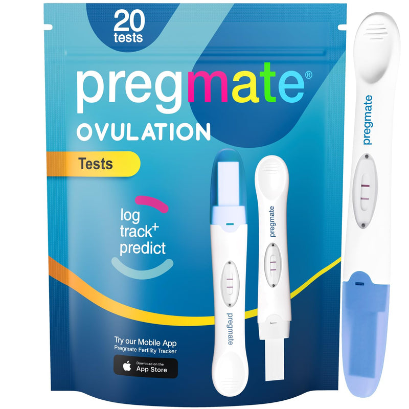 Pregmate Ovulation Midstream Tests (20 Count) - BeesActive Australia