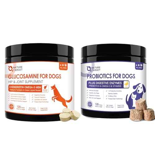 Glucosamine and Probiotics for Dogs