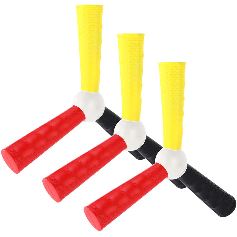 3 Pack Hand Eye Coordination Trainer Reaction Catch Trainer Hand Speed Reflex Challenge EVA Foam Reaction Ball Set for Football Basketball Baseball Team Sports, Reflex Agility Training