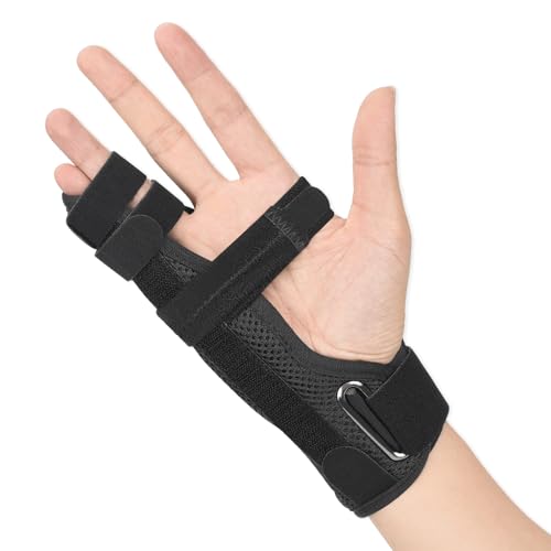 Pinky Finger Splint for Broken Trigger Finger Arthritis Pain Relief, M Medium