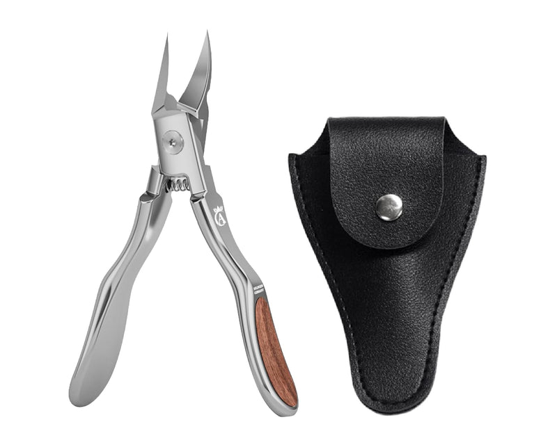 Made in Solingen, Germany - Apexay Cuticle Trimmer, Stainless Steel Cuticle Cutter for Men & Women, Manicure & Pedicure, Sharp, Durable, Rust-Resistant Nail Care Tool (Grey) Grey - BeesActive Australia