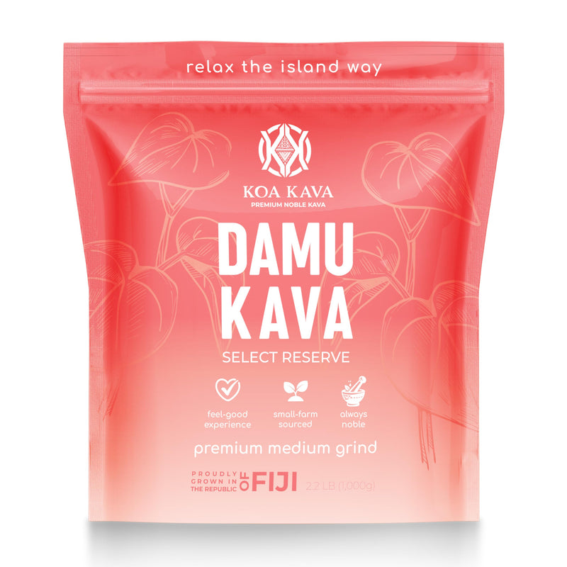 Damu Koa Kava Kava Powder ‚Äì Premium Fijian Damu Noble Root, Strong, Heady 8 oz. (226g) 8 Ounce (226g) - BeesActive Australia