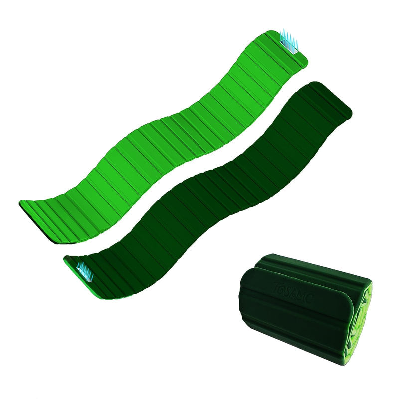 Magnet Adjustable Wrist and Ankle Weights(1LB/2LB Each) Set for Men Women for Intensified Fitness - Durable Exercise Bracelets to Boost Your Workouts 1Pair Avocado color 2LB each - BeesActive Australia