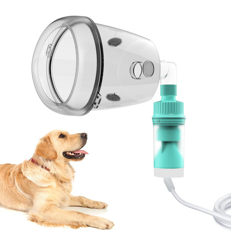 Lying Down Nebulizer Cup and Inhaler Mask for Cats and Small Dogs, Oxygen Mask for Pets (No Nebulizer Device) (L) L - BeesActive Australia