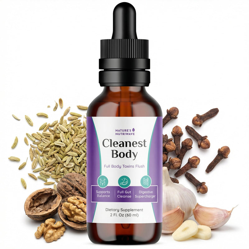 Cleanest Body Drops – Fennel Seed & Marshmallow Root – 1 Month Supply | Fennel Seed, Marshmallow Root & Peppermint Oil | Non-GMO, Made in USA | Take by dropper, mixes into water 2 Fl Oz (Pack of 1)
