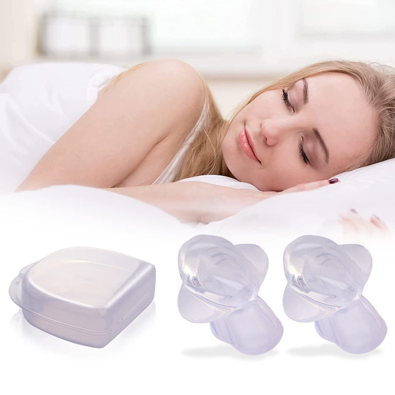 Anti-Snore Devices Mouthpiece - Stop Snoring Solution Mouth Guard for Men and Women, Comfortable 2 Pack Reusable Snoring Stopper-ML04 Large