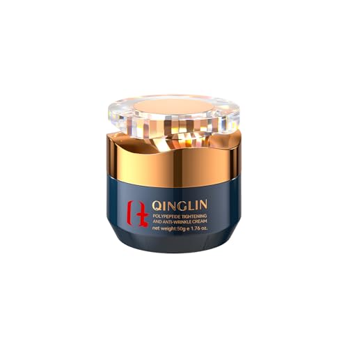QINGLIN Peptide Face Cream, Firming Moisturizer with Hyaluronic Acid
