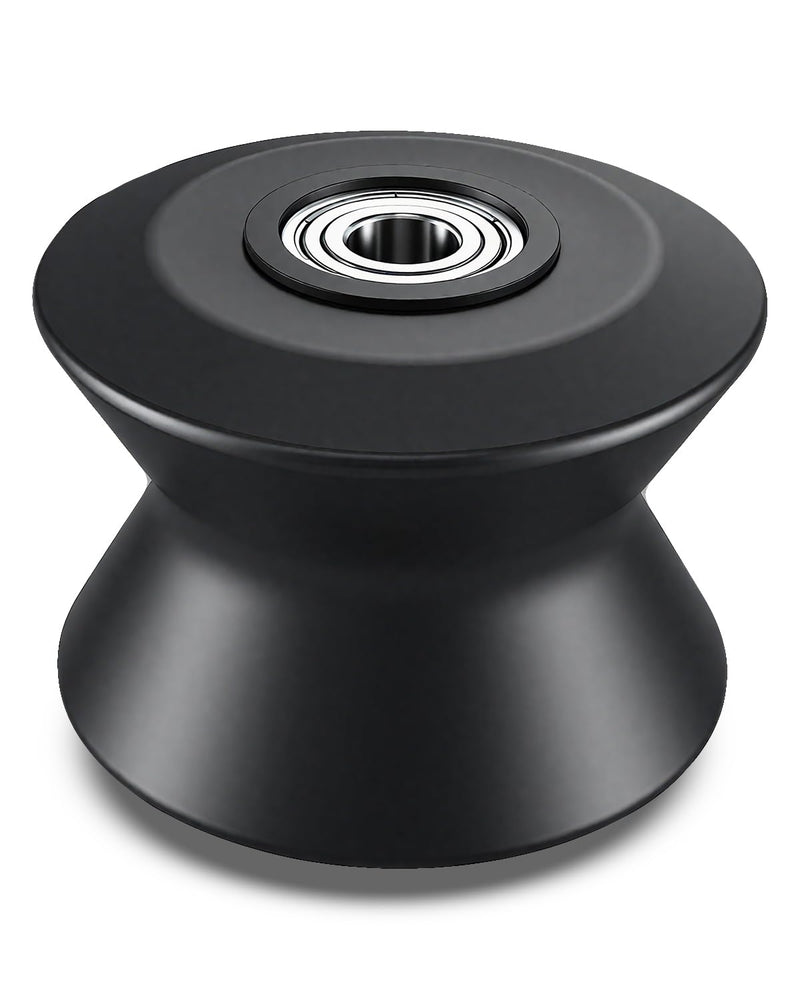 238880 Elliptical Roller Wheel Fit for Various ProForm Elliptical Models, 3" W x 4" D Elliptical Roller with Stainless Steel Bearing Core
