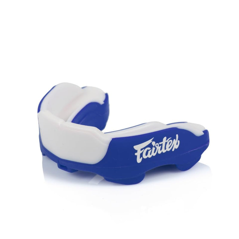 Fairtex Muay Thai MMA Mouthguard for Adults and Teens – Pro-Level Ultimate Mouth Protection for Combat Sports, Boxing, Kickboxing, and Martial Arts | Custom Fit, BPA-Free, Latex-Free (Blue) Blue