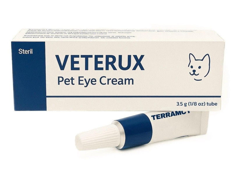 Pet Eye Cream for Dogs, Cats, Birds, Horses, Cattle, Sheep & All Pet - Natural Gentle Eye Care - 1/8 oz 3.5 g Tube