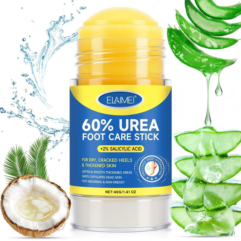 Urea foot Cream Stick 60% plus 2% Salicylic Acid，foot urea cream Deeply Moisturising and Fast Absorbing Gentle Exfoliation For Dry sink Exfoliating Dead Skin, Callus Remover ， Skin Softener - BeesActive Australia