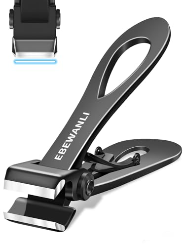 EBEWANLI Straight Nail Clipper, Large Toenail Clippers for Thick Toenails 1 Piece
