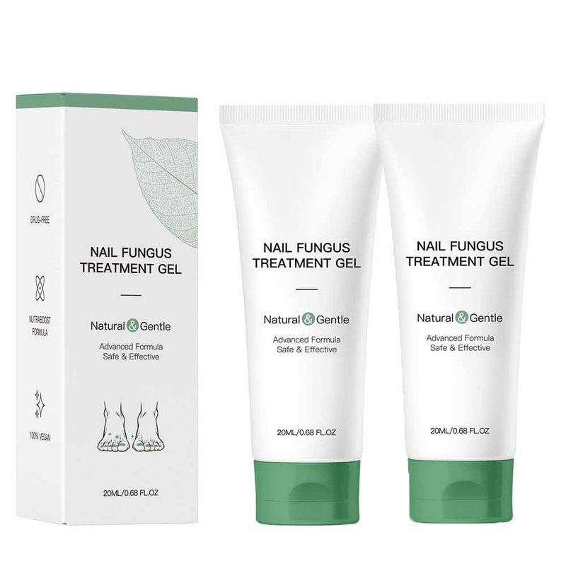 Nail Fungus Treatment Gel, Nail Fungus Treatment Cream,Multi-Purpose Nail Repair Oil Serum (2pcs) 2pcs