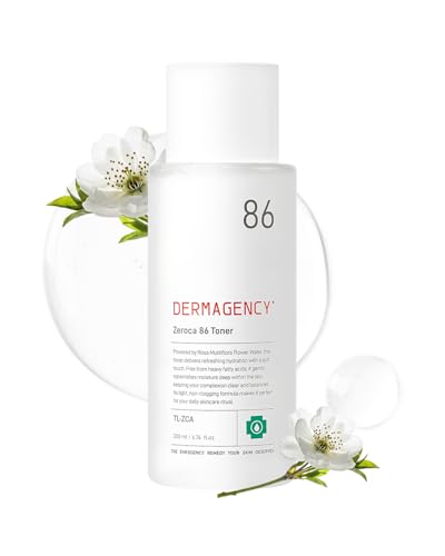 Zeroca 86 Toner | Korean Toner for Acne-Prone & Sensitive Skin | Lightweight, Fast-Absorbing | Oil Control, Pore Refining, Redness Relief | Fragrance-Free | K-Beauty 6.76 Fl.Oz 200ml