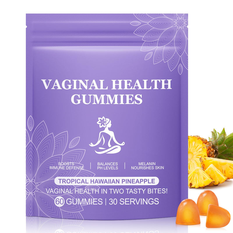 Probiotic Gummies for Women,Vaginal Health Supplement, Supports pH Balance & Immune System, Vegan & Gluten-Free, 60 Gummies