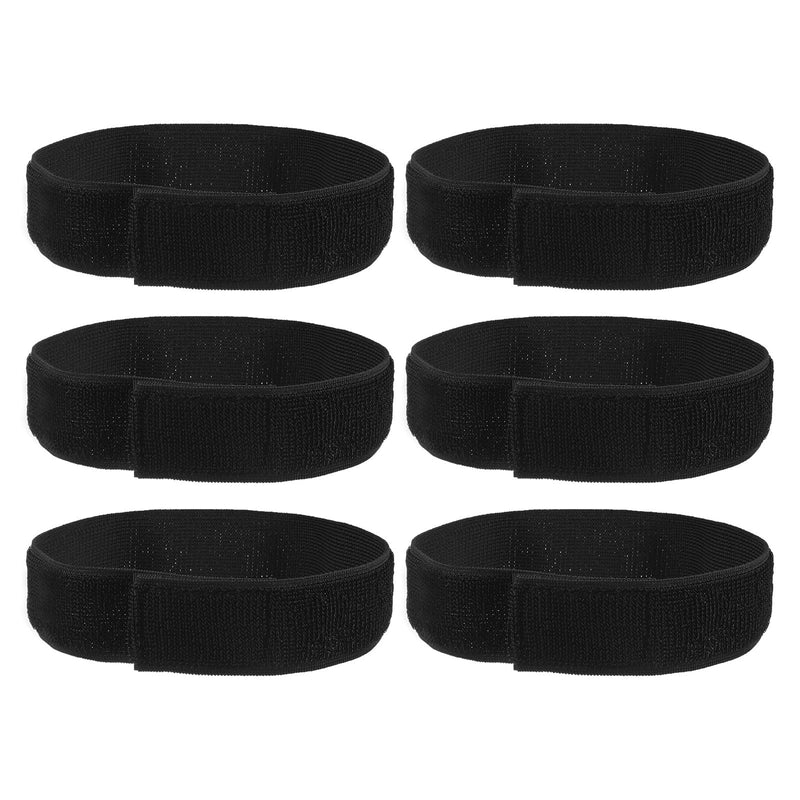 Boot Straps for Cowboy Boots - Cycling Safety Bind Pant Bands Use for Cycling & Jogging, & Camping - Adjustable Elastic Bike Ankle Leg Straps Black 19.7 x 1.5IN