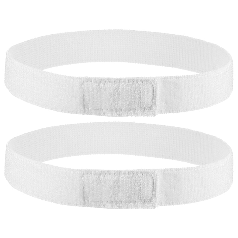 Boot Straps for Cowboy Boots - Cycling Safety Bind Pant Bands Use for Cycling & Jogging, & Camping - Adjustable Elastic Bike Ankle Leg Strap White 19.7 x 1IN