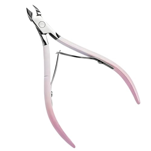 Kylara Cuticle Trimmer,Professional Cuticle Nippers,Stainless Steel Cuticle Cutter and Clippers Rustproof Durable Nail Art Tools for Toenails & Fingernails & Women,Salon and Home Use(1PCS) Cuticle Nipper 1PCS