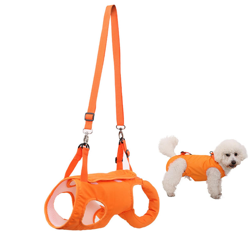Dog Lift Harness Adjustable Full-Body Dog Harness with Handles for Senior Dogs with Joint Injuries/Disabilities (S) S