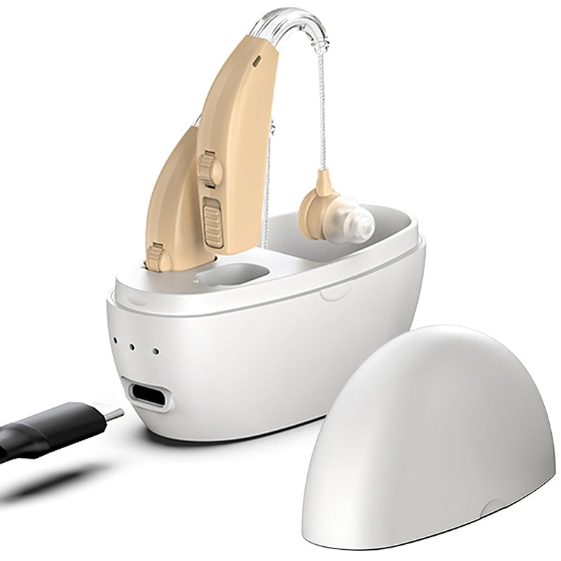 Hearing Amplifiers,Hearing Aids for Seniors,Off-white Off-white
