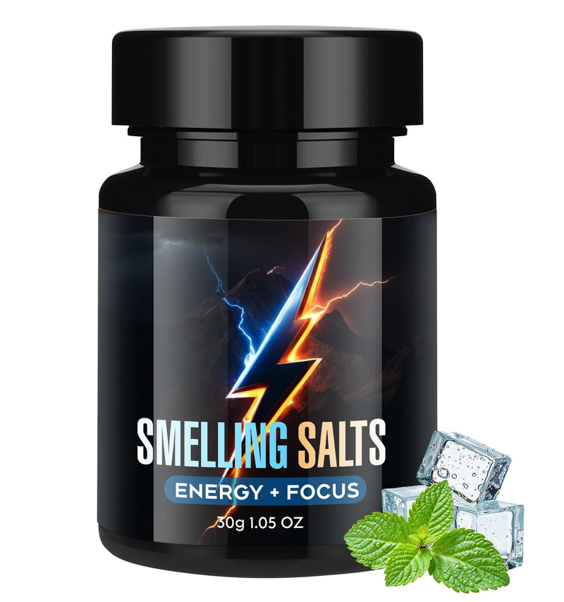Powerful Salts for Athletes, Activate Before Smelling, Salts for Wake-up Athletes in Powerlifting, Football and Fitness - Instant Energy, Boosted Focus & Extra Strength | BLUE-30g-6