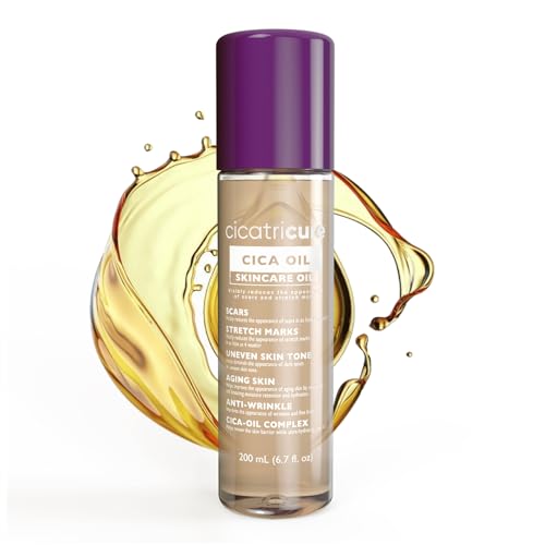 Cicatricure Cica Oil for Stretch Marks & Scars, Body Oil, 6.7 fl oz 6.7 Fl Oz (Pack of 1)