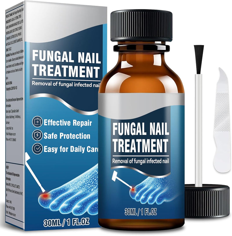 Toenail Fungus Treatment Extra Strength ‚Äì 25% Undecylenic Acid Antifungal Solution for Thick, Discolored Nails ‚Äì Podiatrist Recommended with Tea Tree, Aloe Vera & Soothing Botanicals (1 Pcs) 1 Fl Oz (Pack of 1) - BeesActive Australia