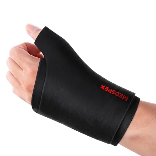 Wrist and Thumb Sleeve [One Size] Hot/Cold Wrap for Ice Pack |Fit for Either Hand Hot & Cold Therapy |Reusable Gel Glove for Injuries, Carpal Tunnel, Arthritis |Healthcare Hot & Cold Therapies