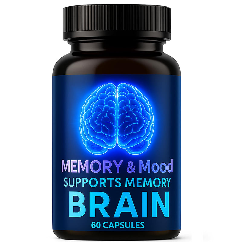 Nootropic Brain Supplements for Memory and Focus, Cognitive Support Formula with B Vitamins, Folate & Dihydromyricetin – Mental Clarity & Daily Performance, 60 Capsules (1) 1