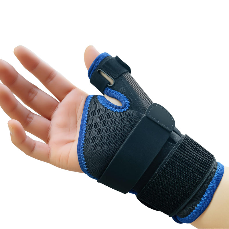 Adjustable Ergonomical Thumb Spica Splint Thumb Stabilizer for Right Hand or Left Hand,Thumb Brace Thumb Support for Trigger Finger,Arthritis,Sprains,De Quervains Tenosynovitis,CMC Pain (M/L) M/L