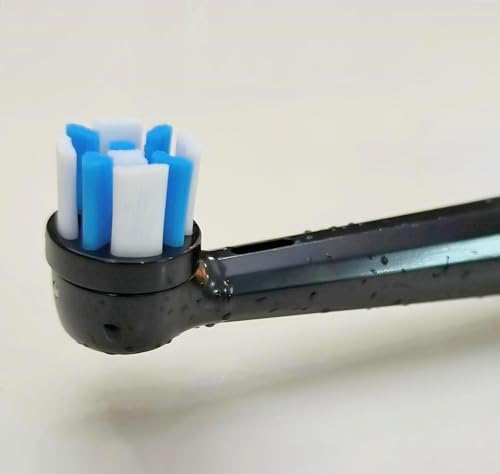 5 Pack Replacement Brush Heads Compatible with Oral-B iO Series,Round Toothbrush Heads for Gentle Gum Care & Deep Cleaning. 5Pack Replacement Brush Heads