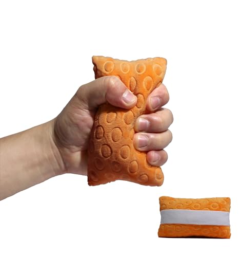 Stroke Patients for Hand Contracture Cushions Relief- Adjustable Palm Protector with Anti-Slip Grip Comfort Pillow Design, Reusable Hand Brace for Arthritis,Spasticity Post-Surgery Recovery for Men Women(Orange) Orange