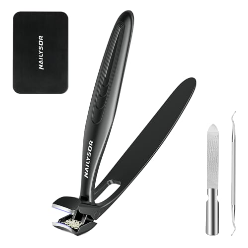 Nail Clippers for Seniors, Long Handled Toenail Clippers for Thick Toenails