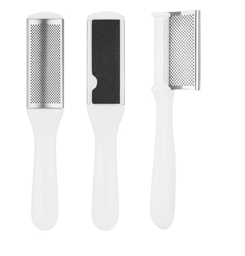 Care Callus Remover Foot File - Foot Files Callus Remover Stainless Steel Foot Rasp and Dual Sided Detachable Foot File Pedicure