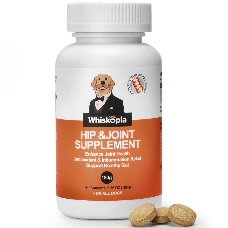 Hip and Joint Supplement for Dogs, Joint Pain Relief Supplement with MSM, Glucosamine, Chondroitin, Support Mobility, Health Chews for Dog, 120 Chews Hip & Joint