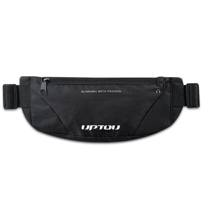 Fanny Pack for Men Women,waterproof Waist Bag Packs with Adjustable Strap, Slim Running Phone Holder Belt bag money belt for travel,Hiking,Workout,Running Gear Accessories（Black） black