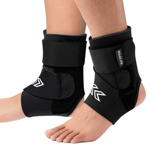 2 Pack Ankle Braces with Side Stabilizers, Neoprene Ankle Braces 2