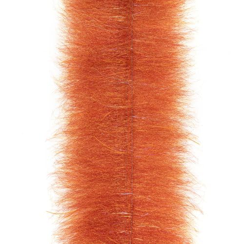 EP STREAMER BRUSH WITH MICRO LEGS RUST 2-PACK 2.5"