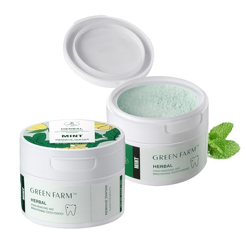 2 Pack Xylitol Tooth Powder, Gentle Teeth Whitening Powder,Enamal Safety,No Peroxide, No Bleeding Gum, 2pc