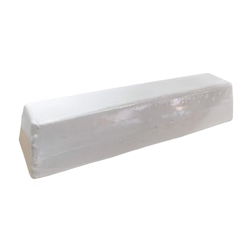 1.1 Pound White Stainless Steel Polishing Buffing Compound Bar 1pc