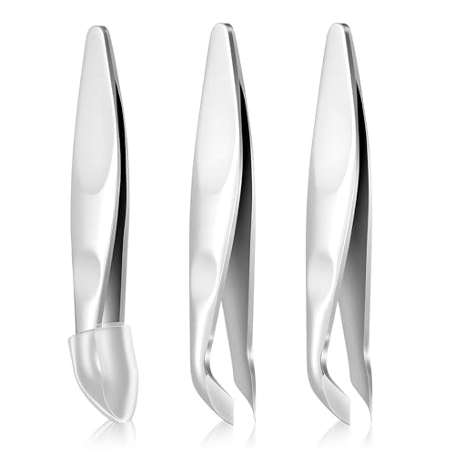 3Pcs Mini Cuticle Trimmer, Stainless Steel Cuticle Nail Clippers