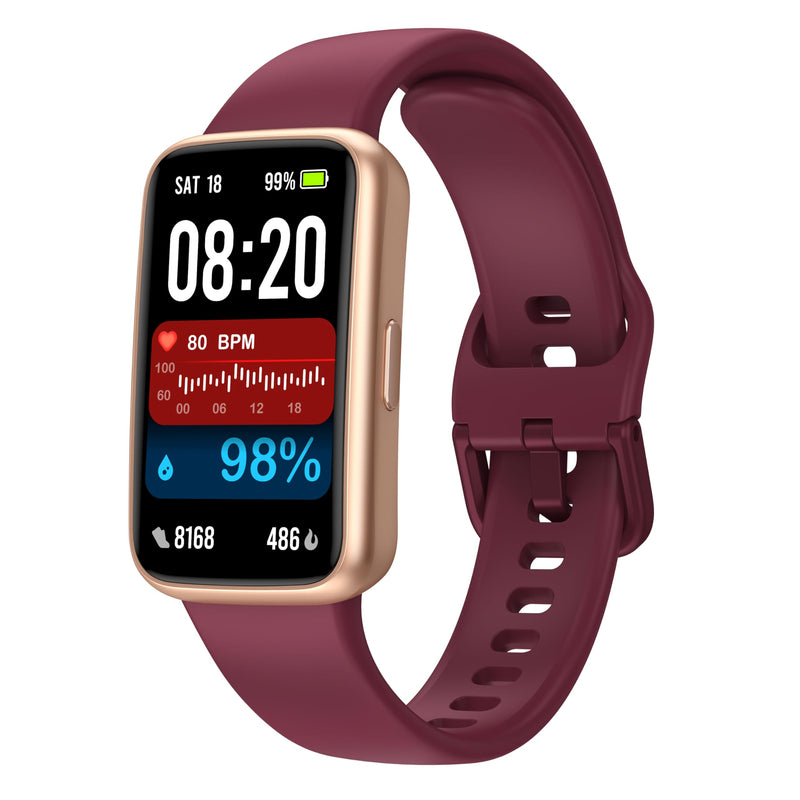 Fitness Trackers,Smart Watch with 1.47" Color Screen,100+Sport Modes Fitness Watch with Heart Rate Sleep Monitor, Pedometer Step Counter Watch, 3TAM Waterproof Activity Trackers for Women Men,PL Purple