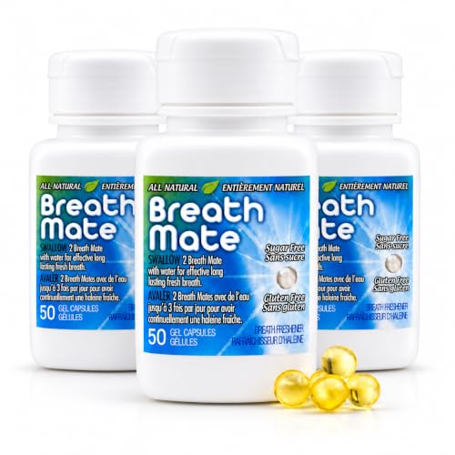 Bad Breath Treatment Capsules, 150 Count | Internal Freshener