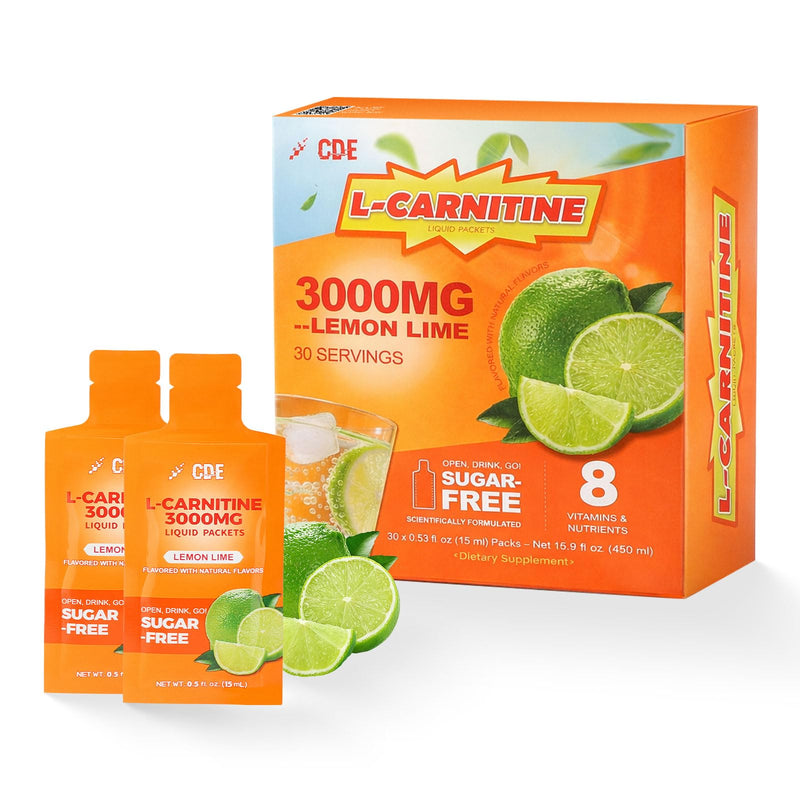 L-Carnitine Liquid Supplement with l carnitine 3000 and l carnitine – Pre-Workout Formula with Green Tea, Taurine & Electrolytes for Active Performance (30 Sachets) 0.51 Fl Oz (Pack of 30)