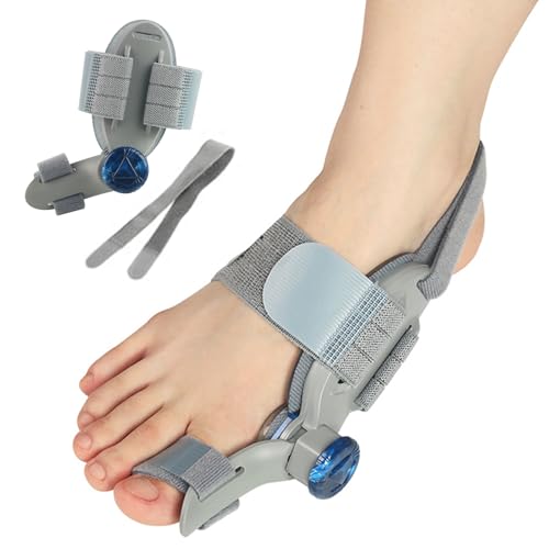 Bunion Corrector for Women & Men ,Adjustable Bunion Splint for Big Toe,1PCS Gray Single