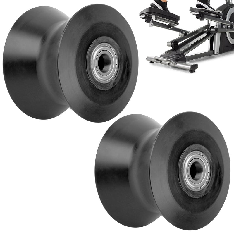 2 Pcs 238880 Elliptical Machine Replacement Leg Roller Compatible with Free-Spirit, Ree-bok (Icon) Models, It Can Reduce Friction, Improve The Smooth Mobility of The Pedal and Enhance Stability - BeesActive Australia