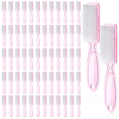Handle Grip Nail Cleaning Brushes, Hand Fingernails Scrubber Brushes
