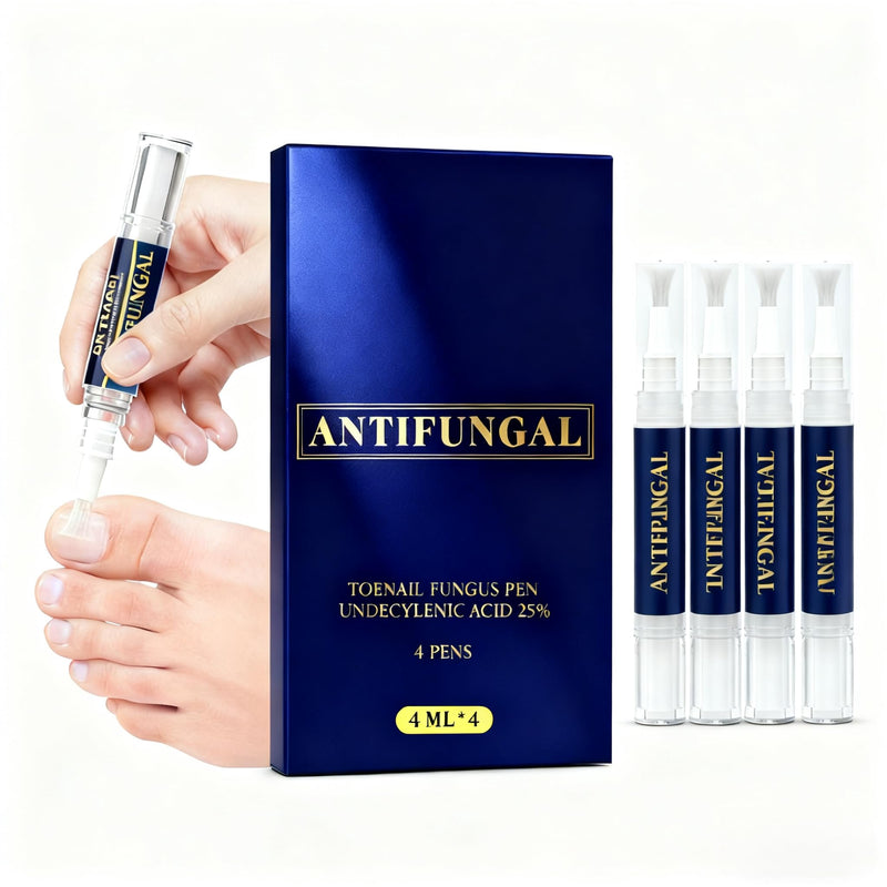 Toenail Fungi Treatment Extra Strength & Fungi Nail Pen - 4PC Fungi Nail Pen Repair for Damaged Nails,Targeted Solution for Nail Health Concerns (Athletes Ideal), 4ml/0.14FLOZ -2 Blue-3 - BeesActive Australia