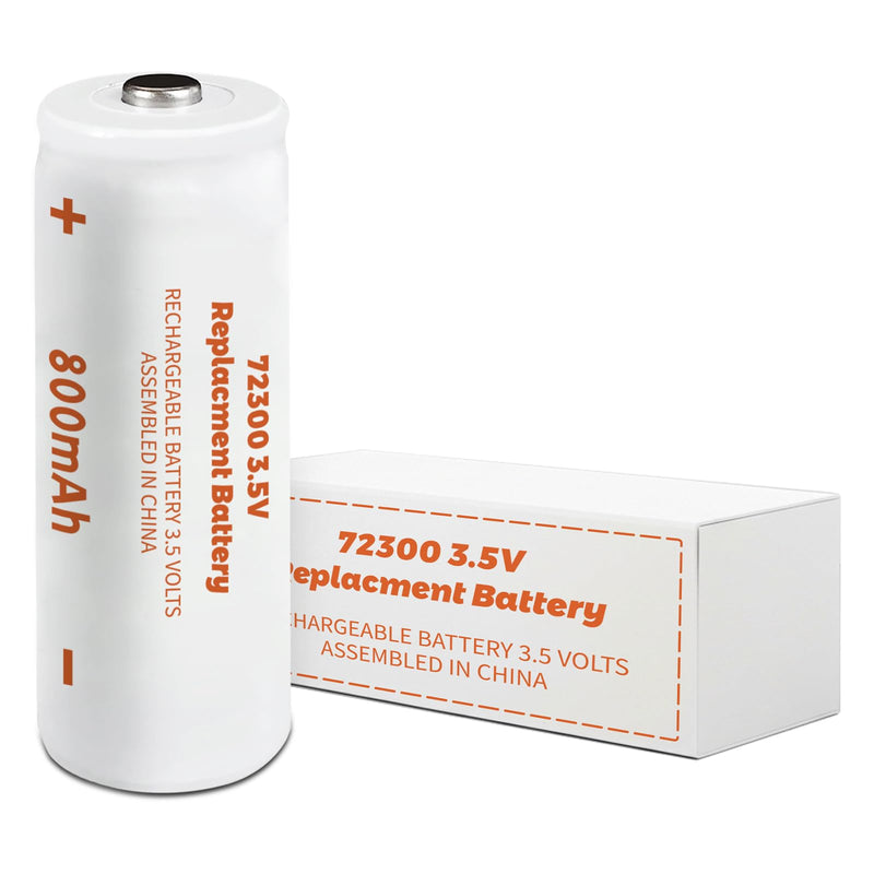 Replacement for Welch Allyn 72300 Battery, 3.5V 800mAh Nickel-Cadmium Rechargeable Battery, Compatible with Otoscope 71000-A and 71000-C